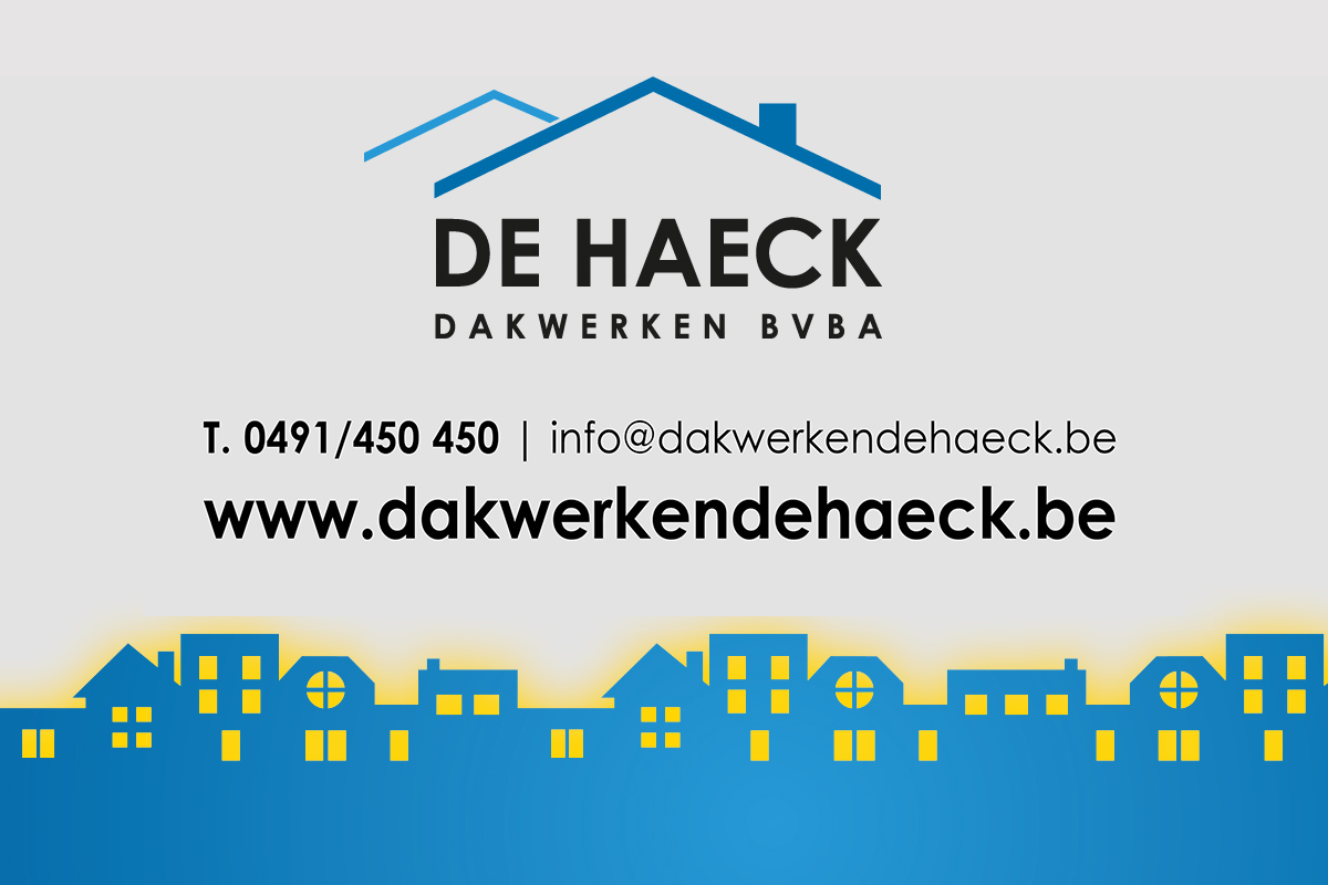 dakwerkers Brasschaat Dakwerken De Haeck BVBA
