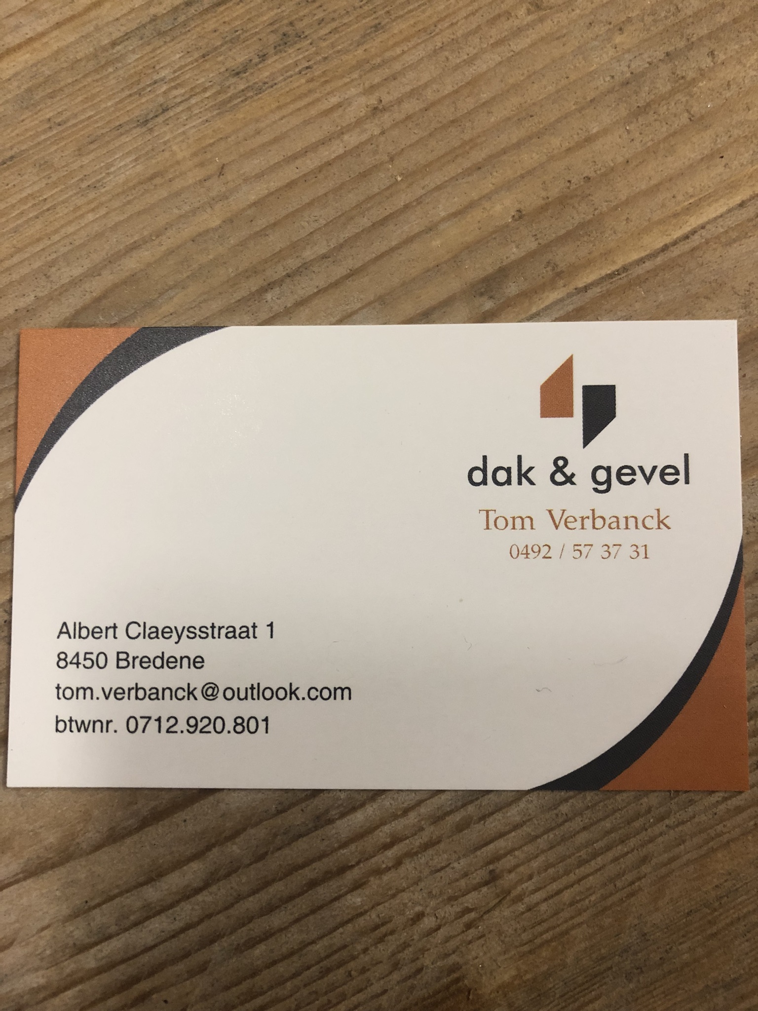 dakwerkers Sint-Blasius-Boekel Dak & Gevel Tom Verbanck