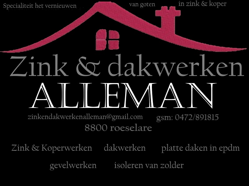 dakwerkers Roeselare | zink & dakwerken alleman